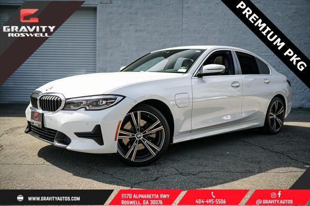 used 2021 BMW 330e car, priced at $27,752