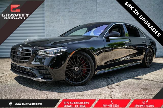 used 2022 Mercedes-Benz S-Class car, priced at $63,495