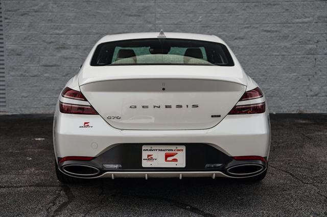 used 2022 Genesis G70 car, priced at $32,995