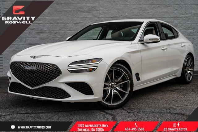 used 2022 Genesis G70 car, priced at $32,995