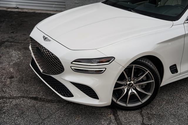 used 2022 Genesis G70 car, priced at $32,995