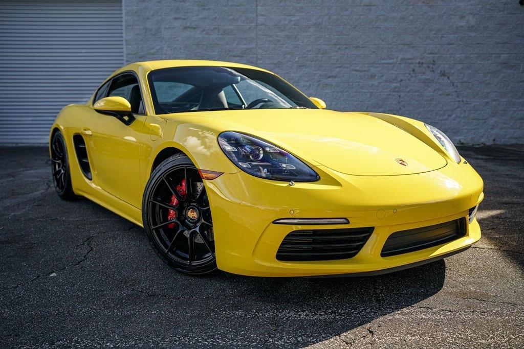 used 2022 Porsche 718 Cayman car, priced at $78,592