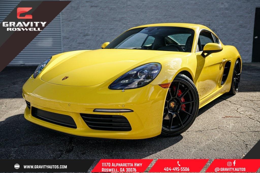 used 2022 Porsche 718 Cayman car, priced at $79,292