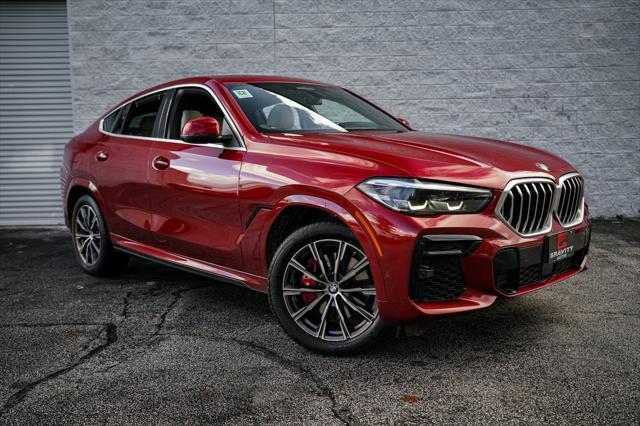 used 2022 BMW X6 car, priced at $53,997