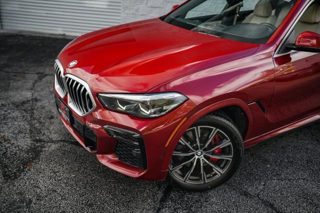 used 2022 BMW X6 car, priced at $53,997