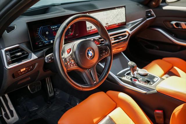 used 2023 BMW M3 car, priced at $87,497