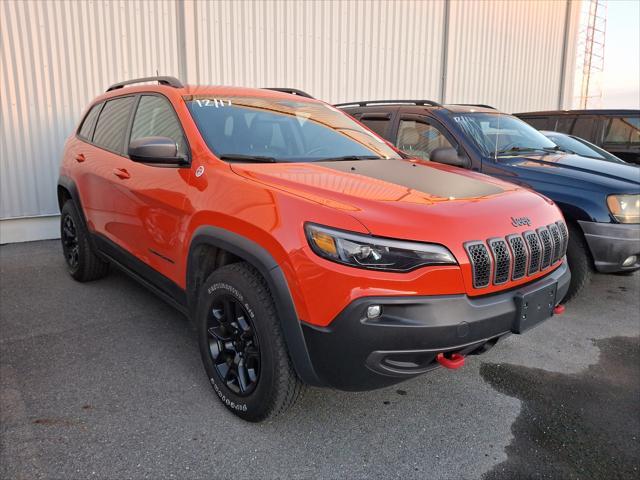 used 2021 Jeep Cherokee car, priced at $26,987