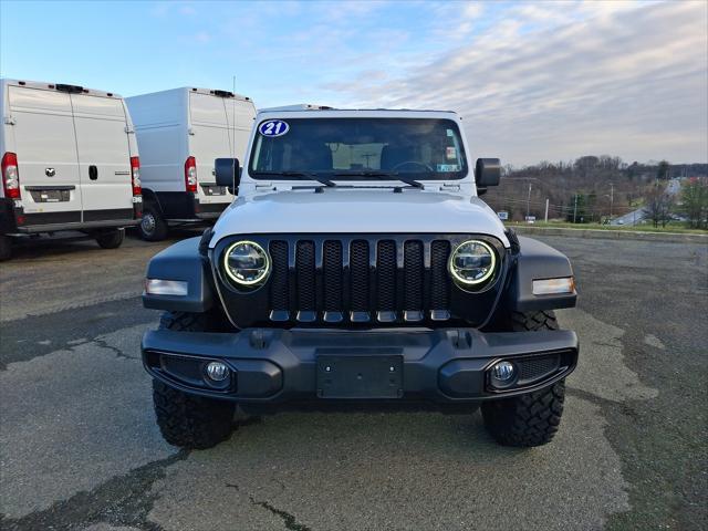 used 2021 Jeep Wrangler Unlimited car, priced at $34,987