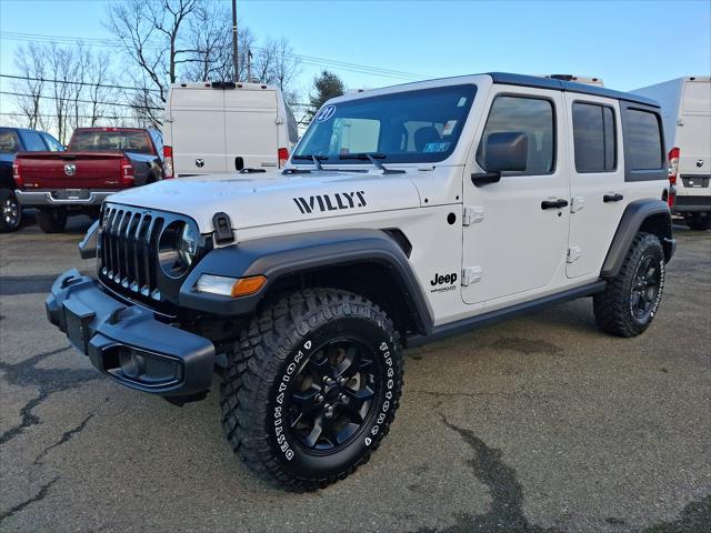 used 2021 Jeep Wrangler Unlimited car, priced at $34,987