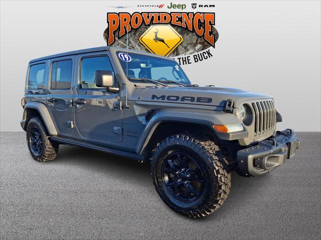 used 2019 Jeep Wrangler Unlimited car, priced at $34,987