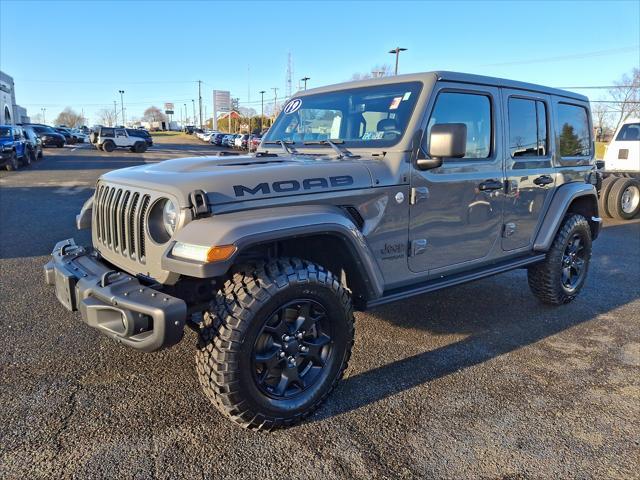 used 2019 Jeep Wrangler Unlimited car, priced at $34,987