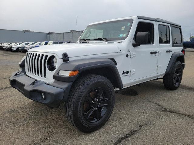 used 2020 Jeep Wrangler Unlimited car, priced at $29,987