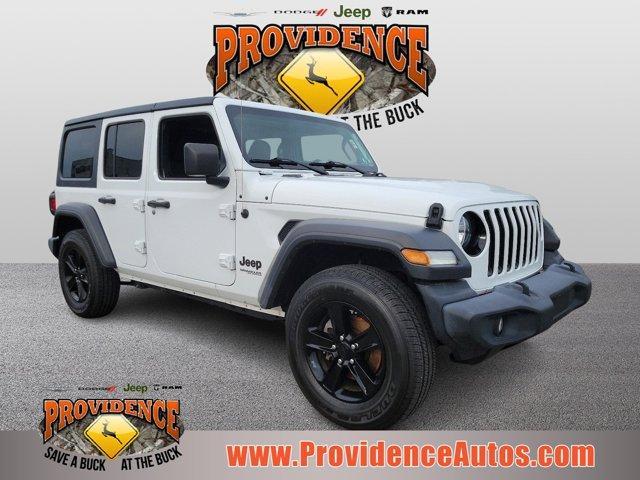 used 2020 Jeep Wrangler Unlimited car, priced at $29,987