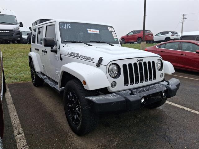 used 2017 Jeep Wrangler Unlimited car, priced at $25,987