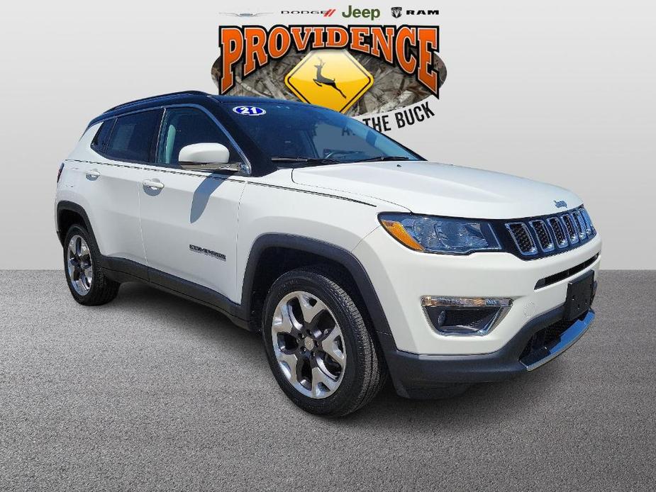 used 2021 Jeep Compass car, priced at $26,936