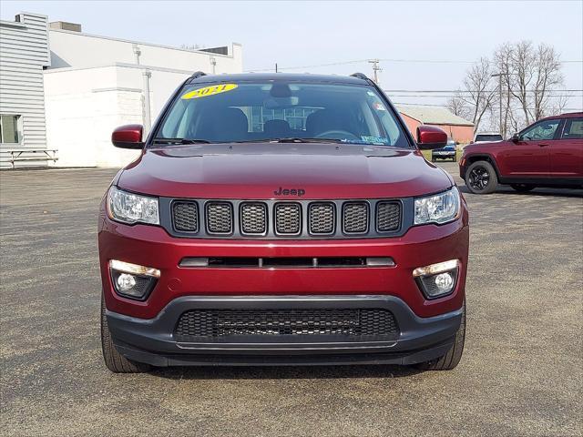 used 2021 Jeep Compass car, priced at $22,987