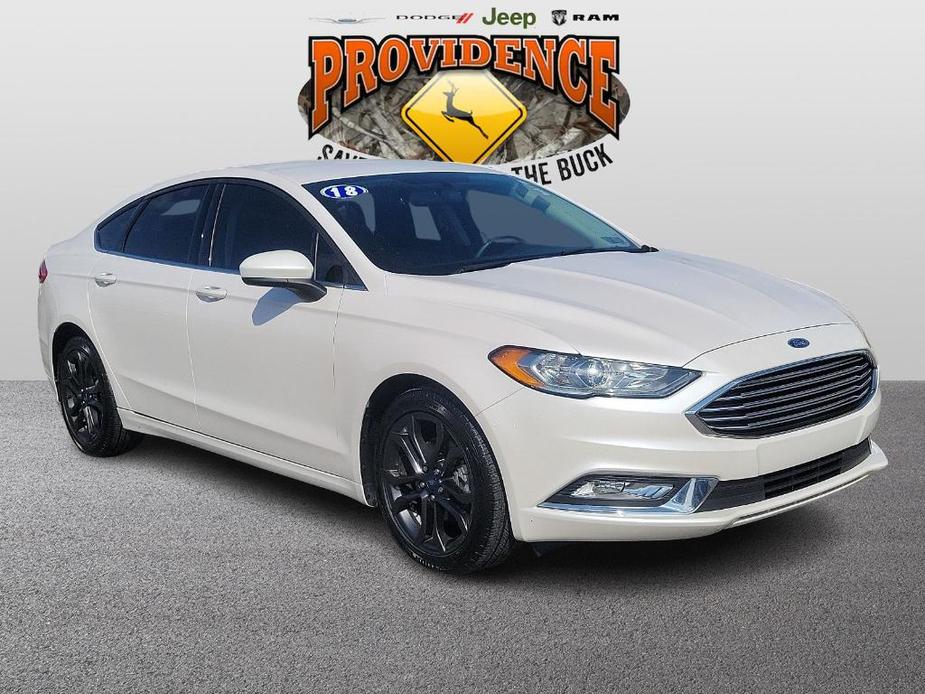 used 2018 Ford Fusion car, priced at $13,987