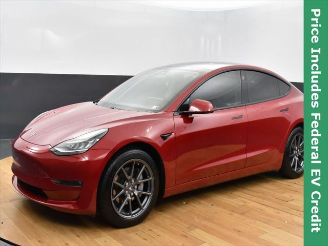 used 2021 Tesla Model 3 car, priced at $18,999