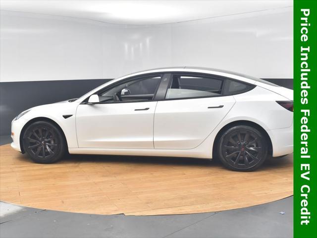 used 2021 Tesla Model 3 car, priced at $19,999