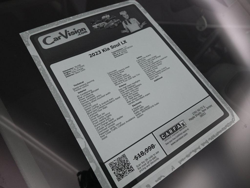 used 2023 Kia Soul car, priced at $15,999