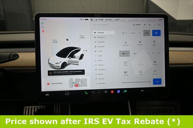 used 2018 Tesla Model 3 car, priced at $13,499