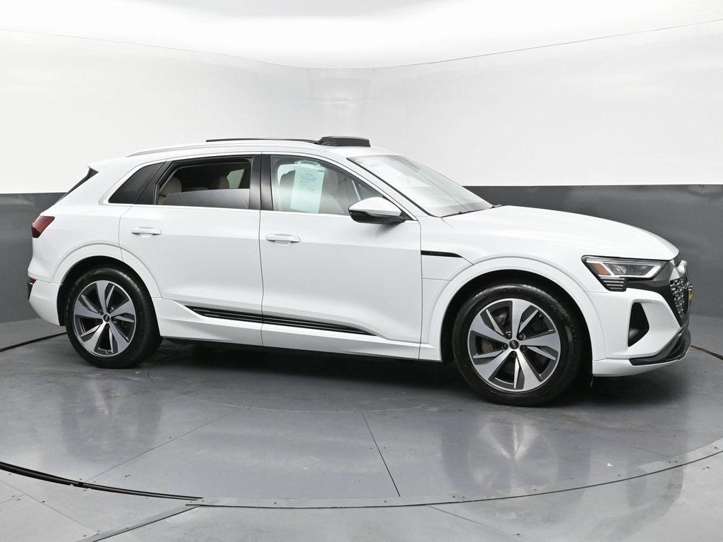 used 2024 Audi Q8 e-tron car, priced at $37,499