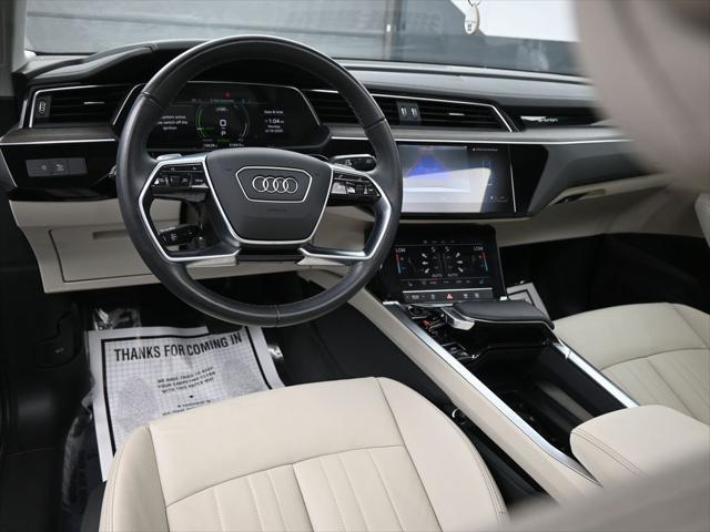 used 2024 Audi Q8 e-tron car, priced at $41,999