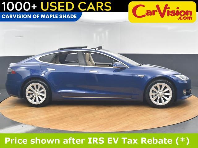 used 2016 Tesla Model S car, priced at $14,999