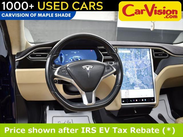 used 2016 Tesla Model S car, priced at $14,999