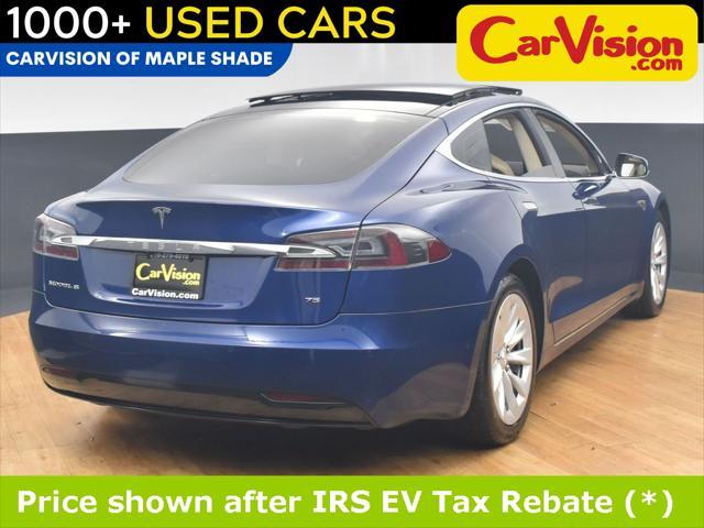 used 2016 Tesla Model S car, priced at $14,999