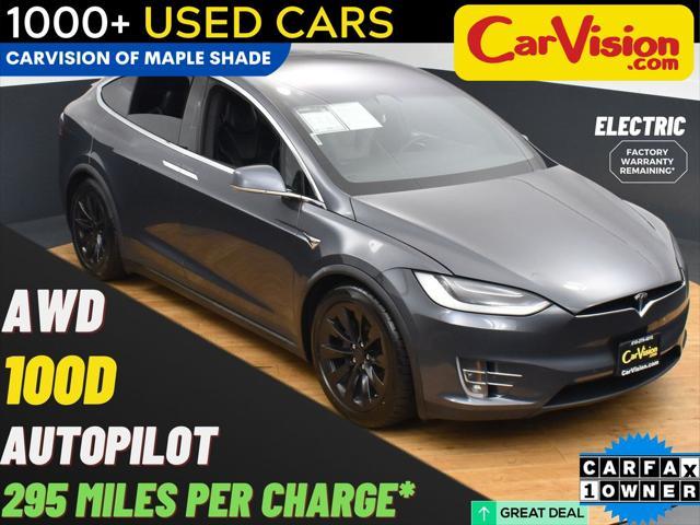 used 2018 Tesla Model X car, priced at $28,999