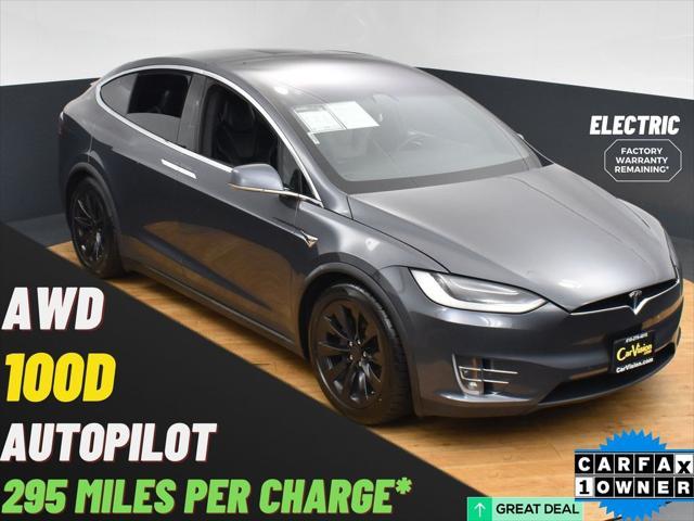 used 2018 Tesla Model X car, priced at $28,999