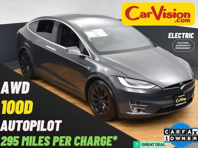 used 2018 Tesla Model X car, priced at $25,999