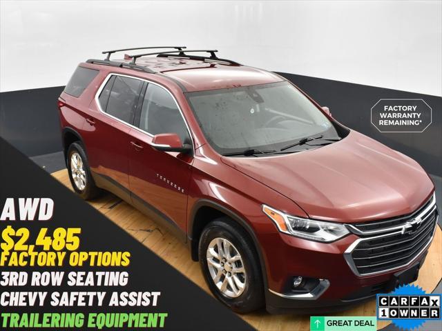 used 2021 Chevrolet Traverse car, priced at $25,599