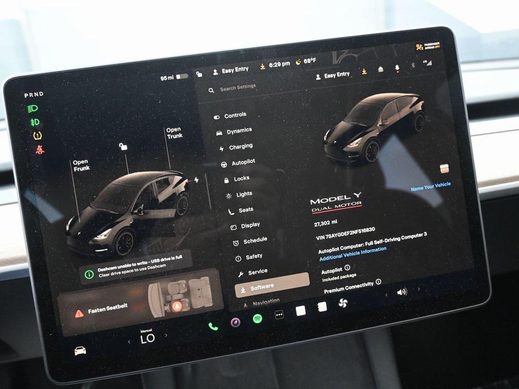 used 2022 Tesla Model Y car, priced at $28,499