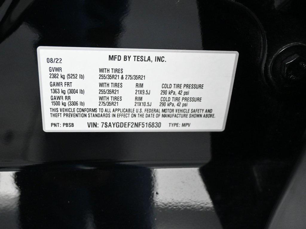 used 2022 Tesla Model Y car, priced at $28,499