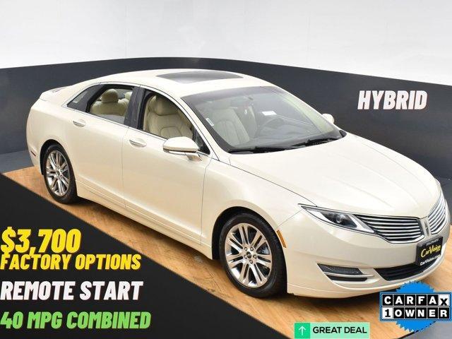 used 2015 Lincoln MKZ Hybrid car, priced at $14,999