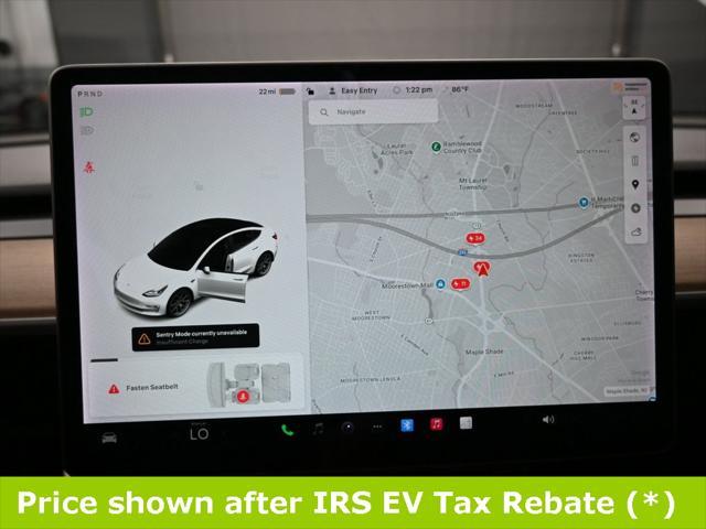 used 2021 Tesla Model 3 car, priced at $14,999