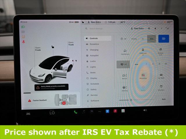 used 2021 Tesla Model 3 car, priced at $14,999