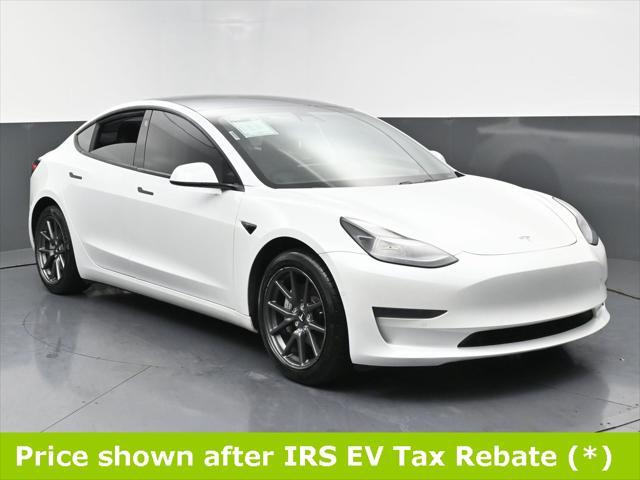 used 2021 Tesla Model 3 car, priced at $14,999