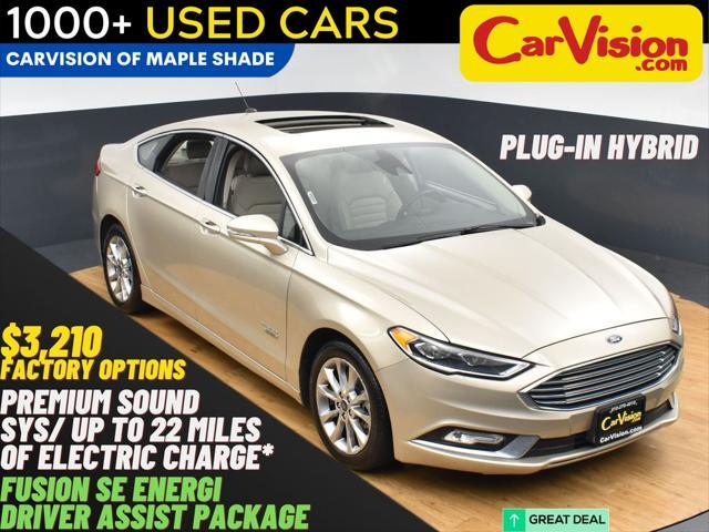 used 2017 Ford Fusion Energi car, priced at $11,999