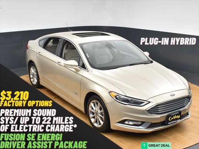 used 2017 Ford Fusion Energi car, priced at $11,999