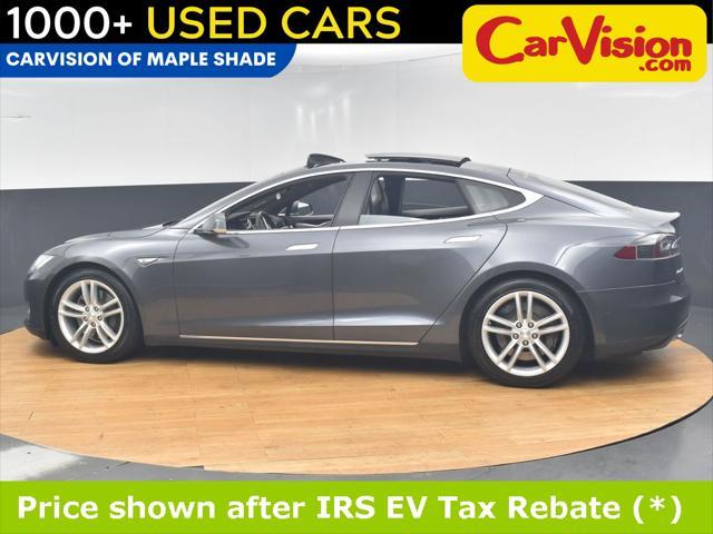 used 2015 Tesla Model S car, priced at $14,999