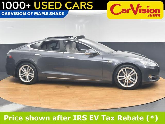 used 2015 Tesla Model S car, priced at $14,999