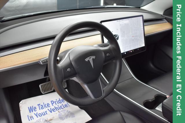 used 2020 Tesla Model 3 car, priced at $18,999