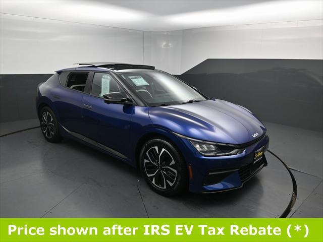 used 2022 Kia EV6 car, priced at $18,999