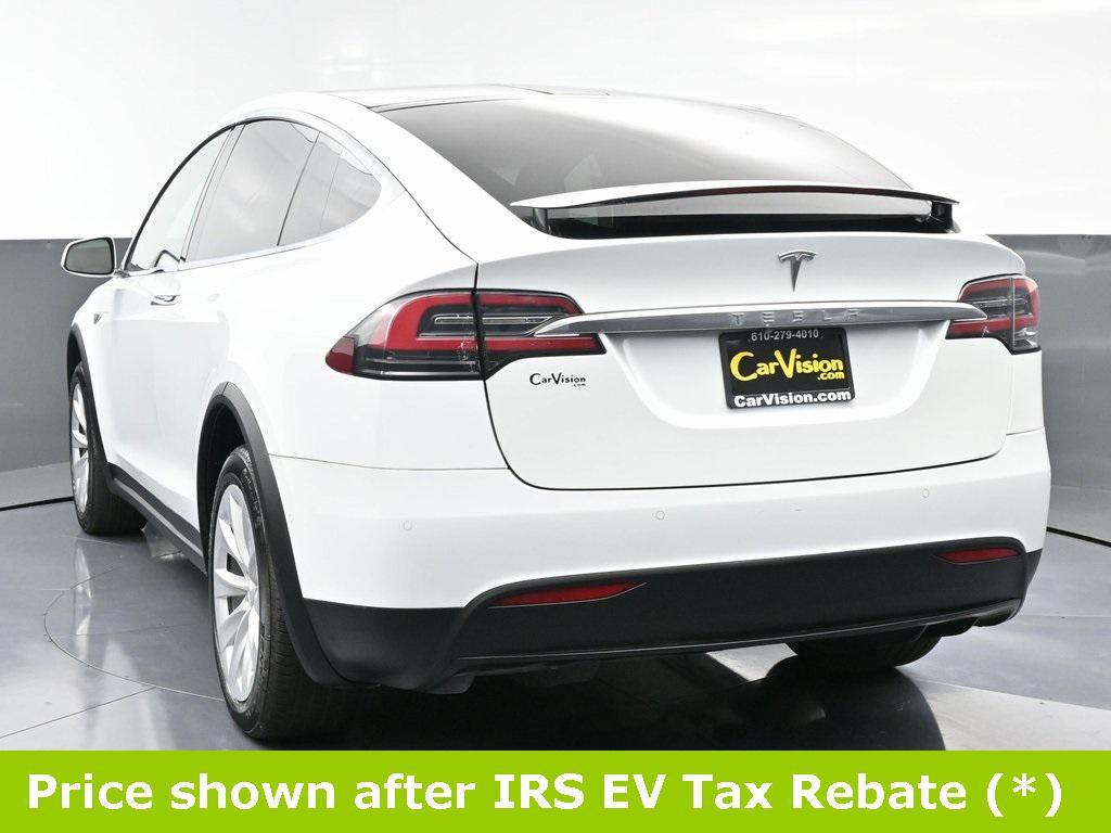 used 2016 Tesla Model X car, priced at $18,499