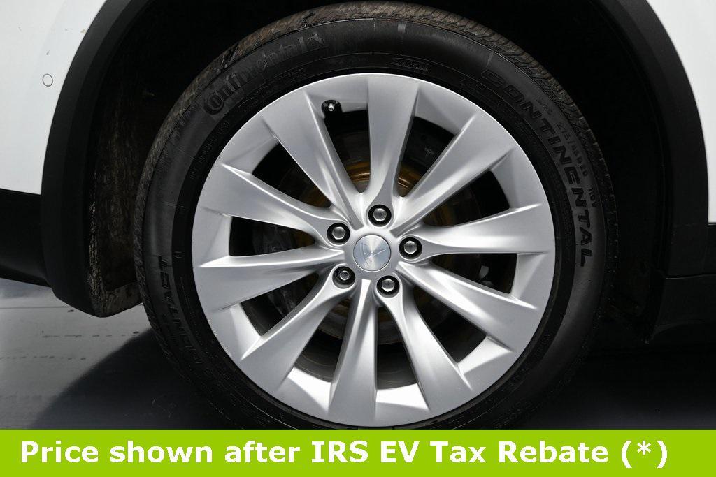 used 2016 Tesla Model X car, priced at $18,499