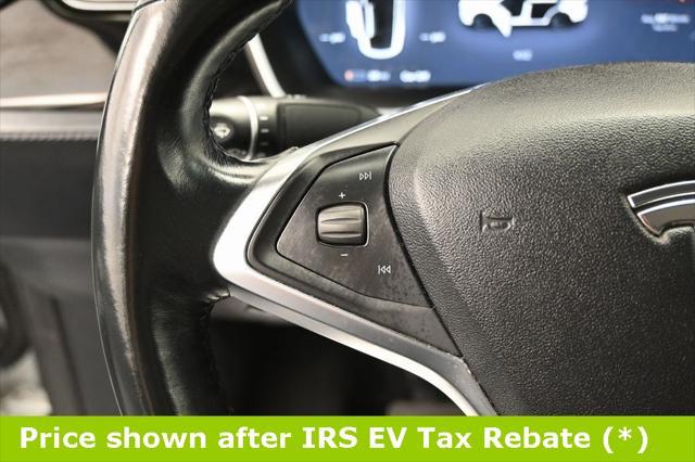 used 2016 Tesla Model X car, priced at $19,999