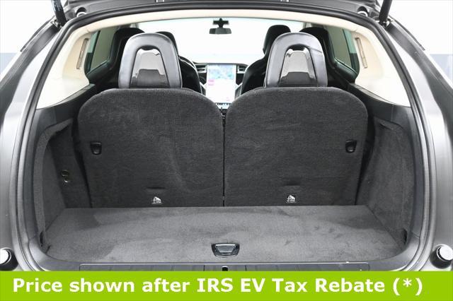 used 2016 Tesla Model X car, priced at $19,999